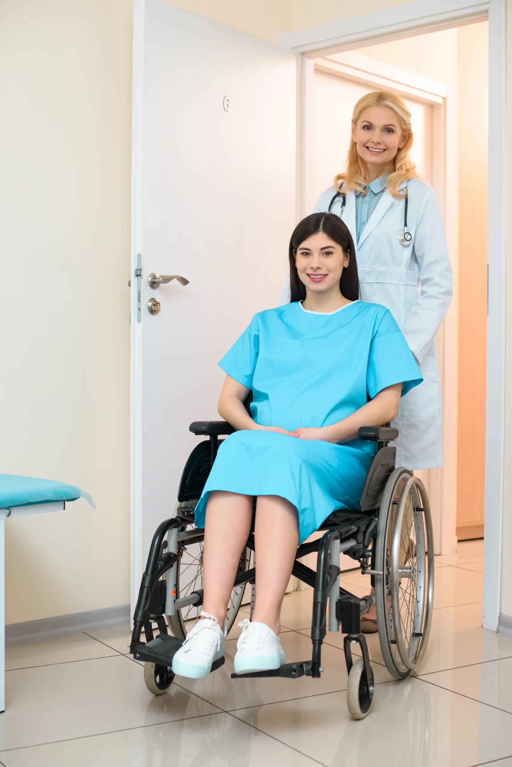 smiling-mature-obstetrician-gynecologist-riding-pr-2024-11-07-16-34-30-utc