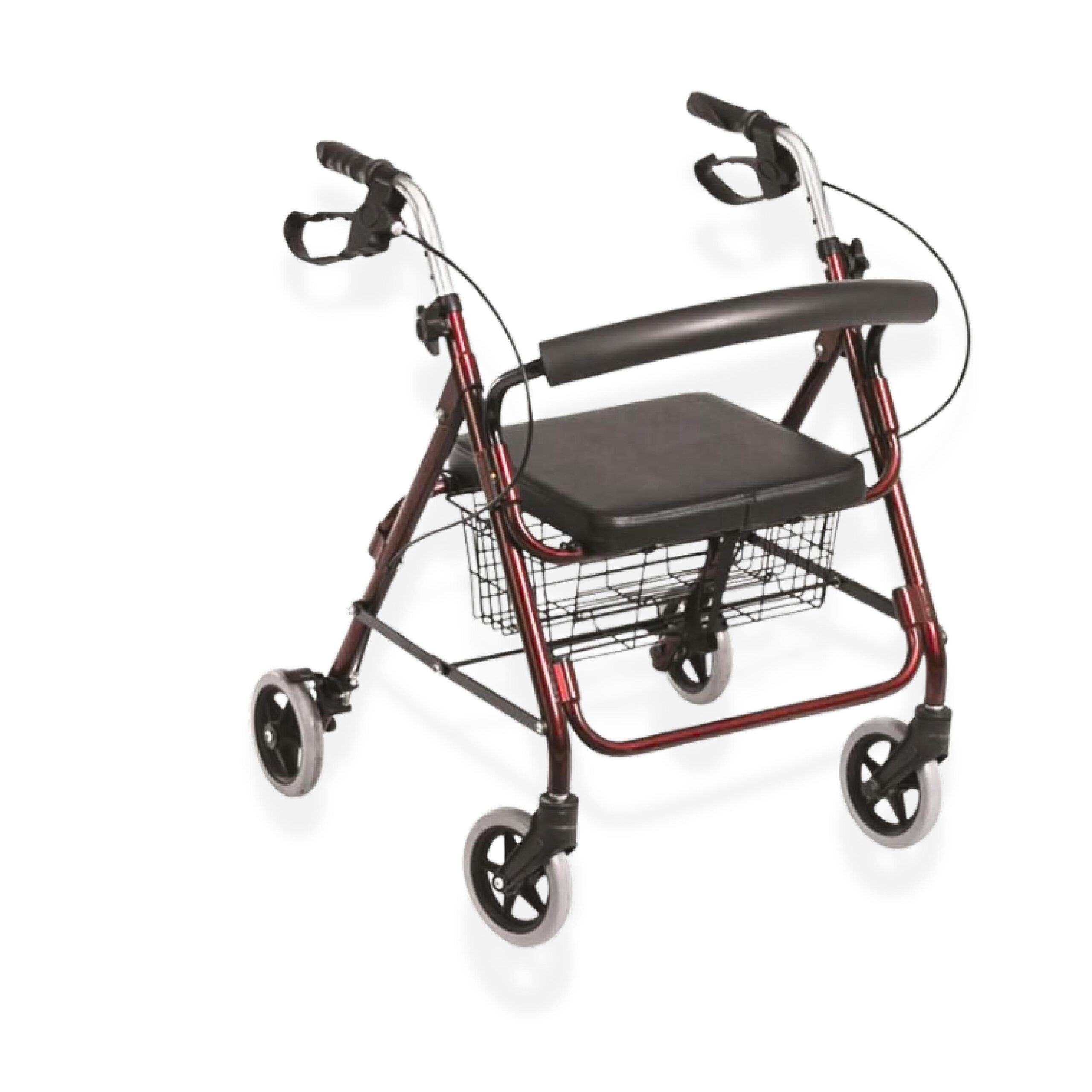 R-4608 4-Wheel Rollator is a lightweight