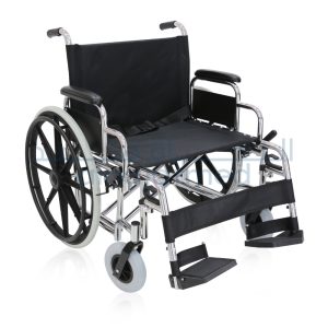 Heavy Duty Steel Wheelchair